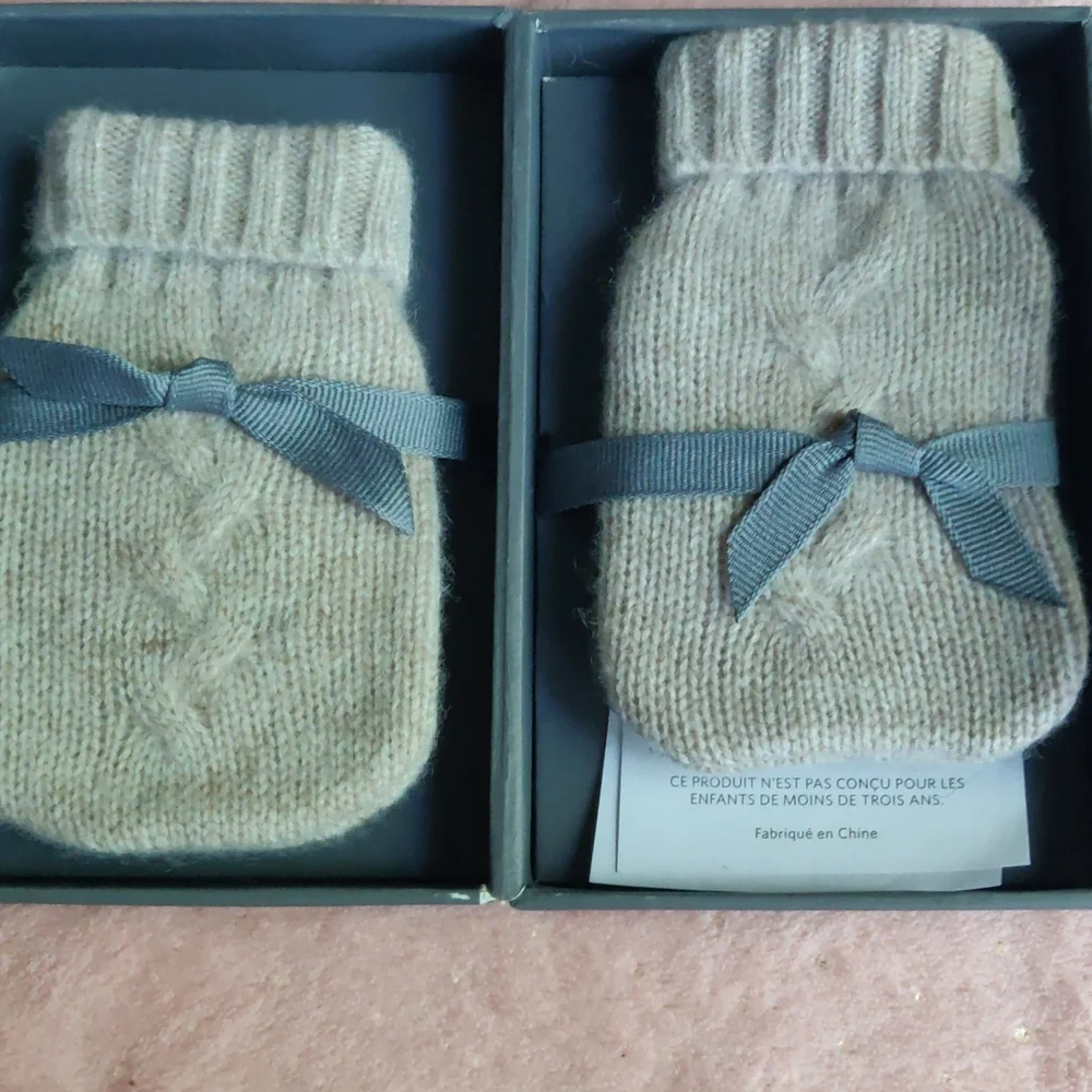 New inbox mini cashmere warmers